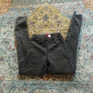 ⭐Divided elastic waist faded black jeggings 6  36